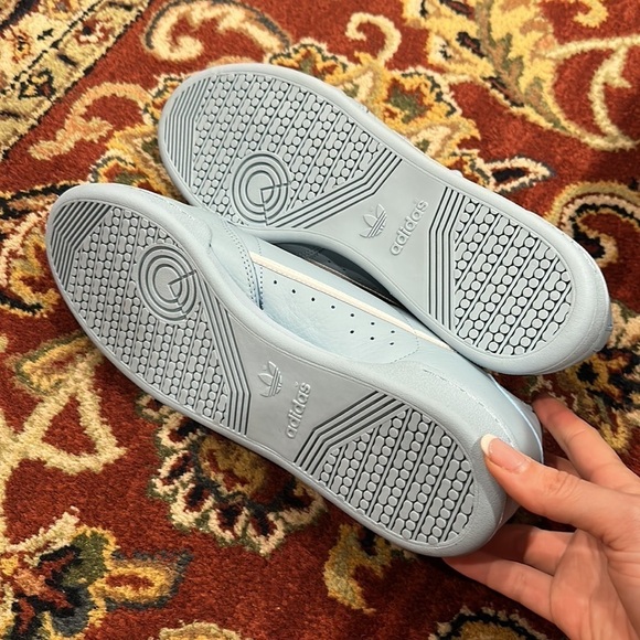 🆕 ADIDAS Continental 80 Mens Originals Trainer Ash Blue Glacier Size 11 Men - Picture 12 of 12